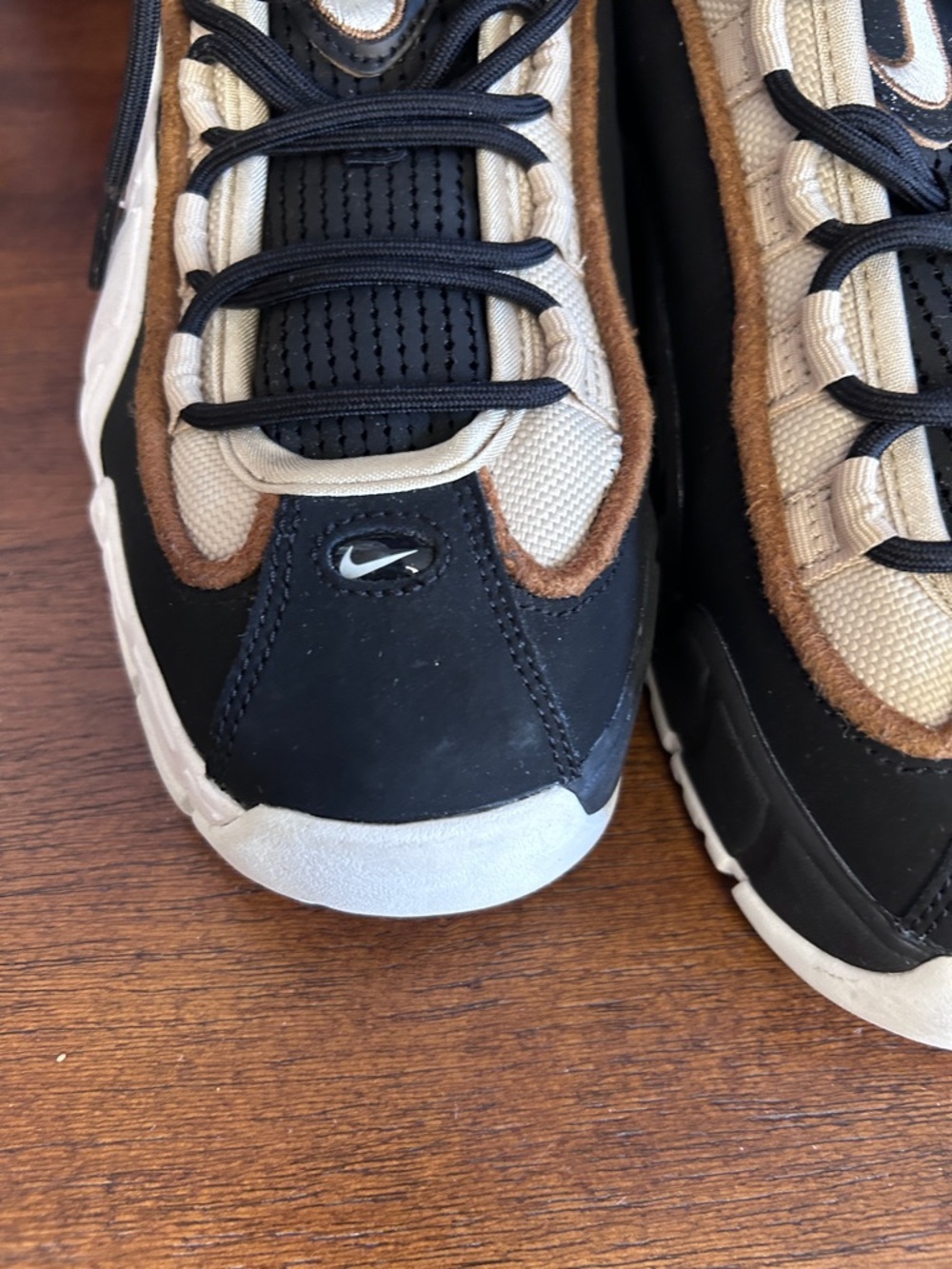 Nike Air Max Penny 1 “Rattan” Youth Size 7Y Tan Black DZ5311-200 GS - Picture 11 of 12